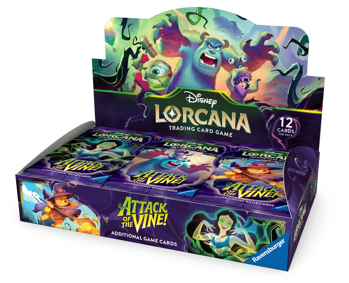 Disney Lorcana TCG: Attack of the Vine! - Booster Display (24 Booster)