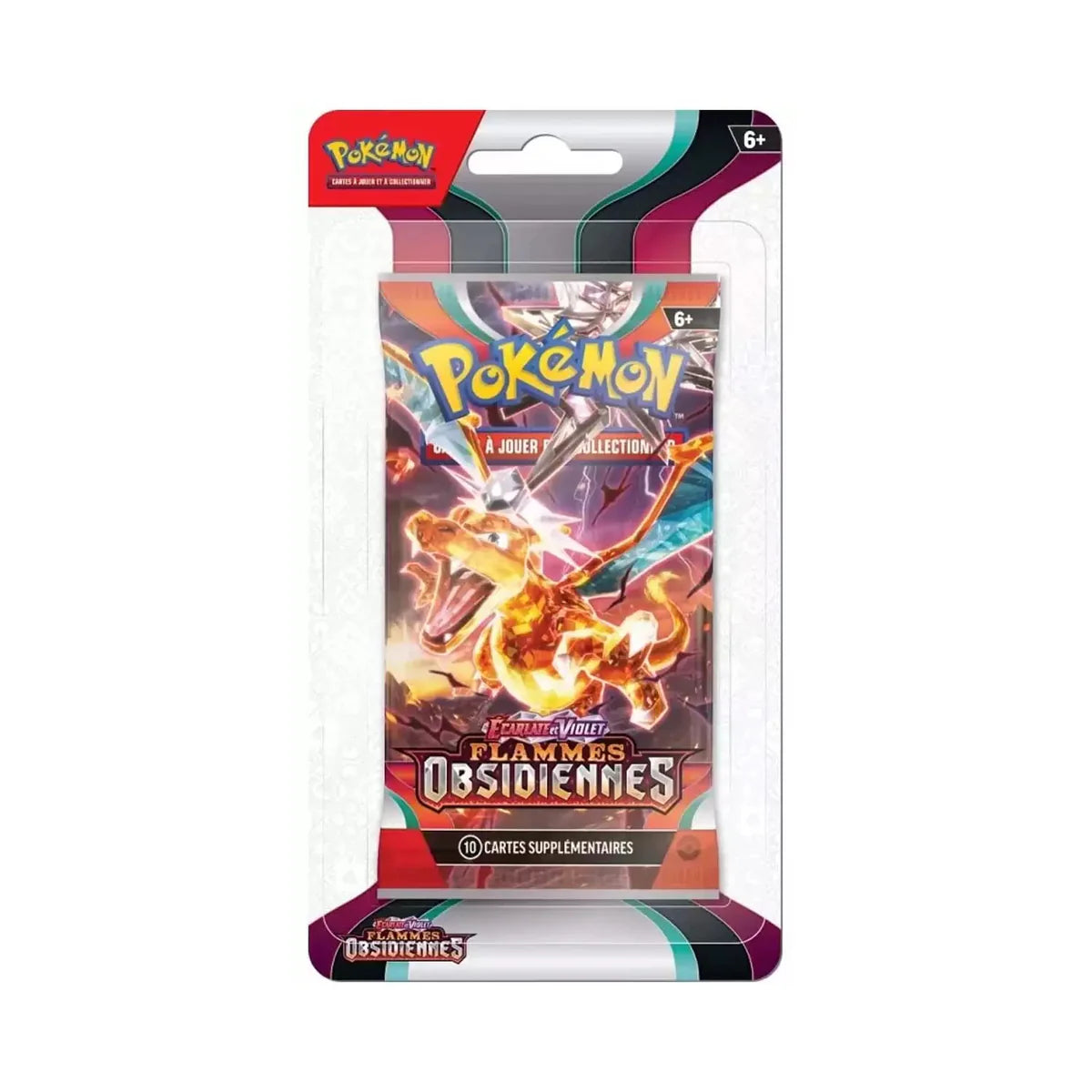 Blister Booster Pokémon – Flammes Obsidiennes – Édition Française, Neuf & Scellé