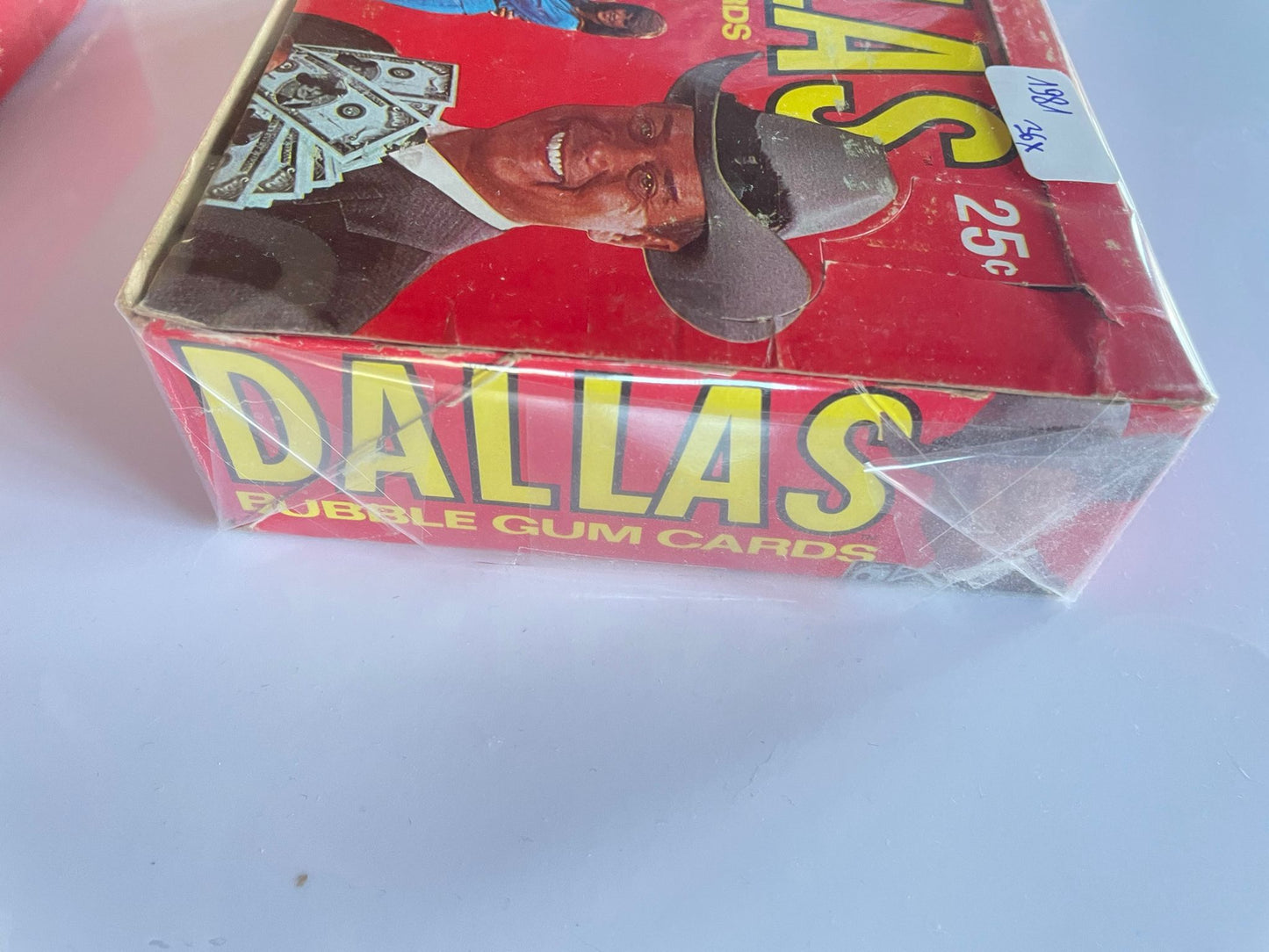 36x Packs Dallas (1981) â Cartes TV & Bubble Gum Vintage