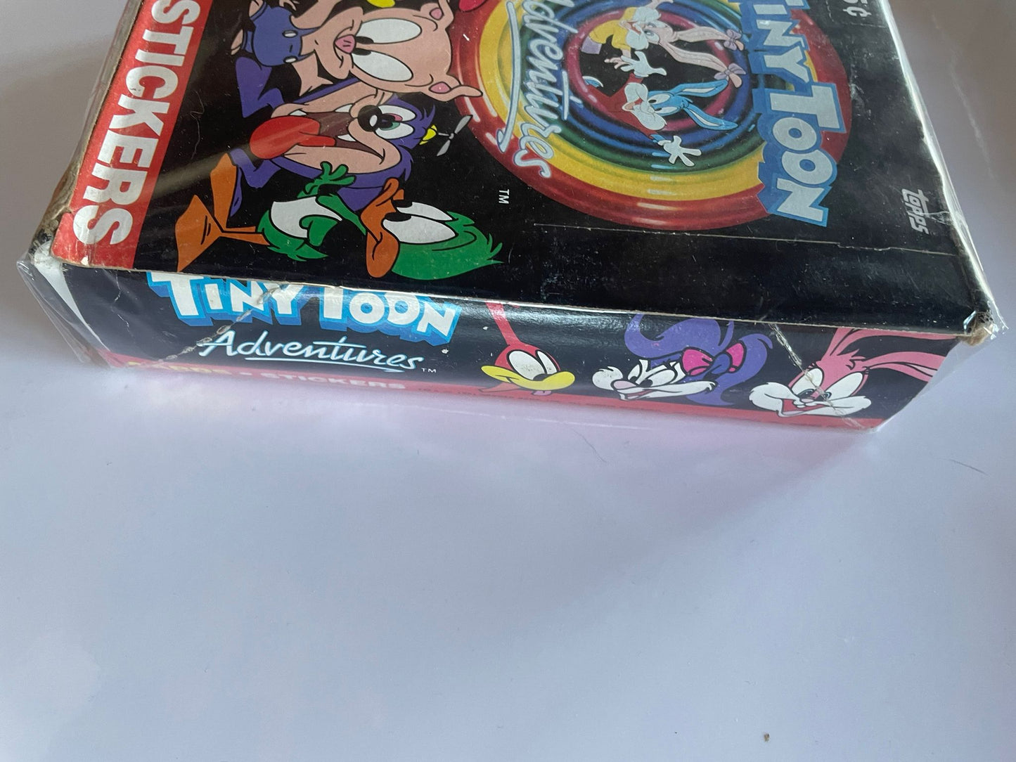 60x Packs Tiny Toon Adventures â Trading Cards & Stickers Bubble Gum Vintage 1991
