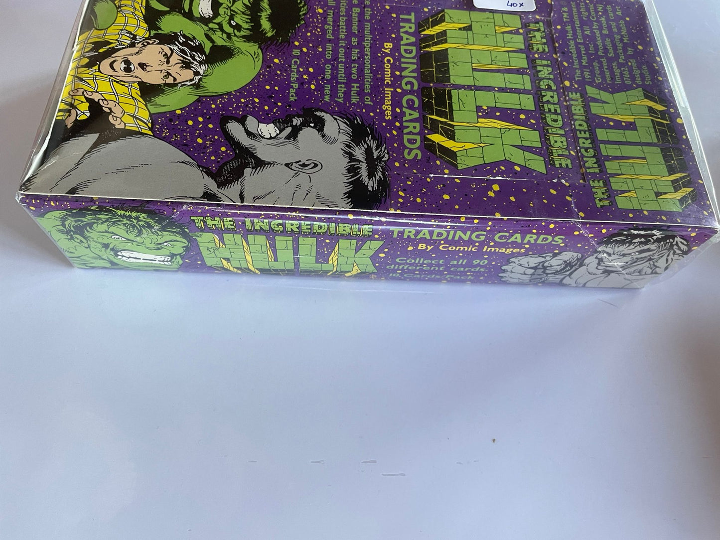 The Incredible Hulk – Comic Images Trading Cards 1991 – Cartes Marvel Vintage