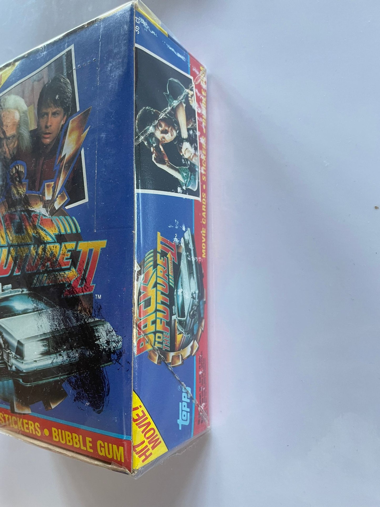 36x Packs Retour vers le futur 2 (Back to the Future II) â Cartes & Stickers Bubble Gum Vintage 1989