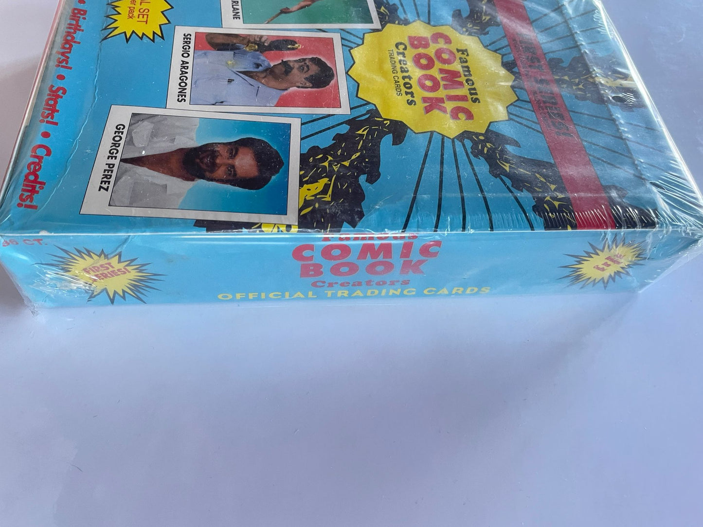 Display scellée 1992 – Famous Comic Book Creators First Series (Eclipse) – Boîte 36 packs vintage
