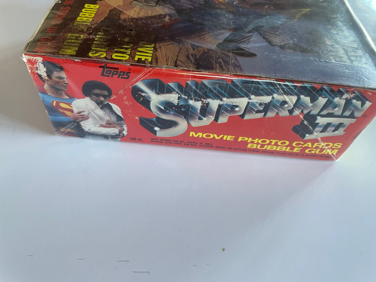 Display / Boîte de 36 Packs – Superman III – 1983 (Topps)