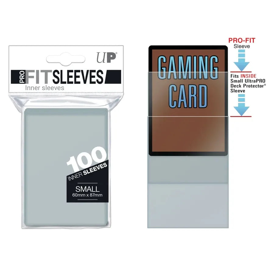 Ultra Pro - PRO-Fit Sachet de 100 protèges cartes petit format (60 x 87 mm)