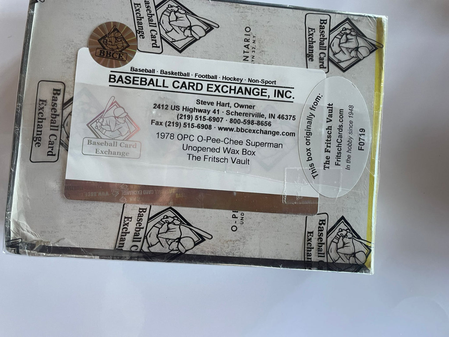 Boîte scellée 1978 OPC O-Pee-Chee – Superman : Le Film – Wax Box (BBCE)