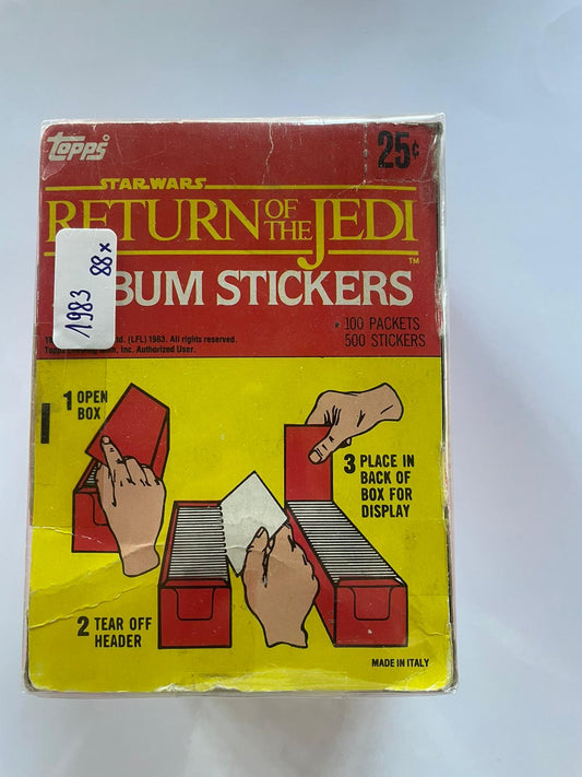 Star Wars Return of the Jedi – Display 88 Packs (1983)