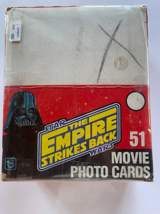 Star Wars: The Empire Strikes Back – 24 Packs Movie Photo Cards Scellés – Série 51 Cartes