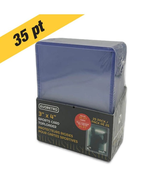 Toploader - 35 pt - Standard (25 pièces)