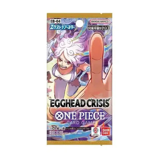 Booster One Piece EB04 Egghead Crisis – Édition Japonaise, Neuf & Scellé