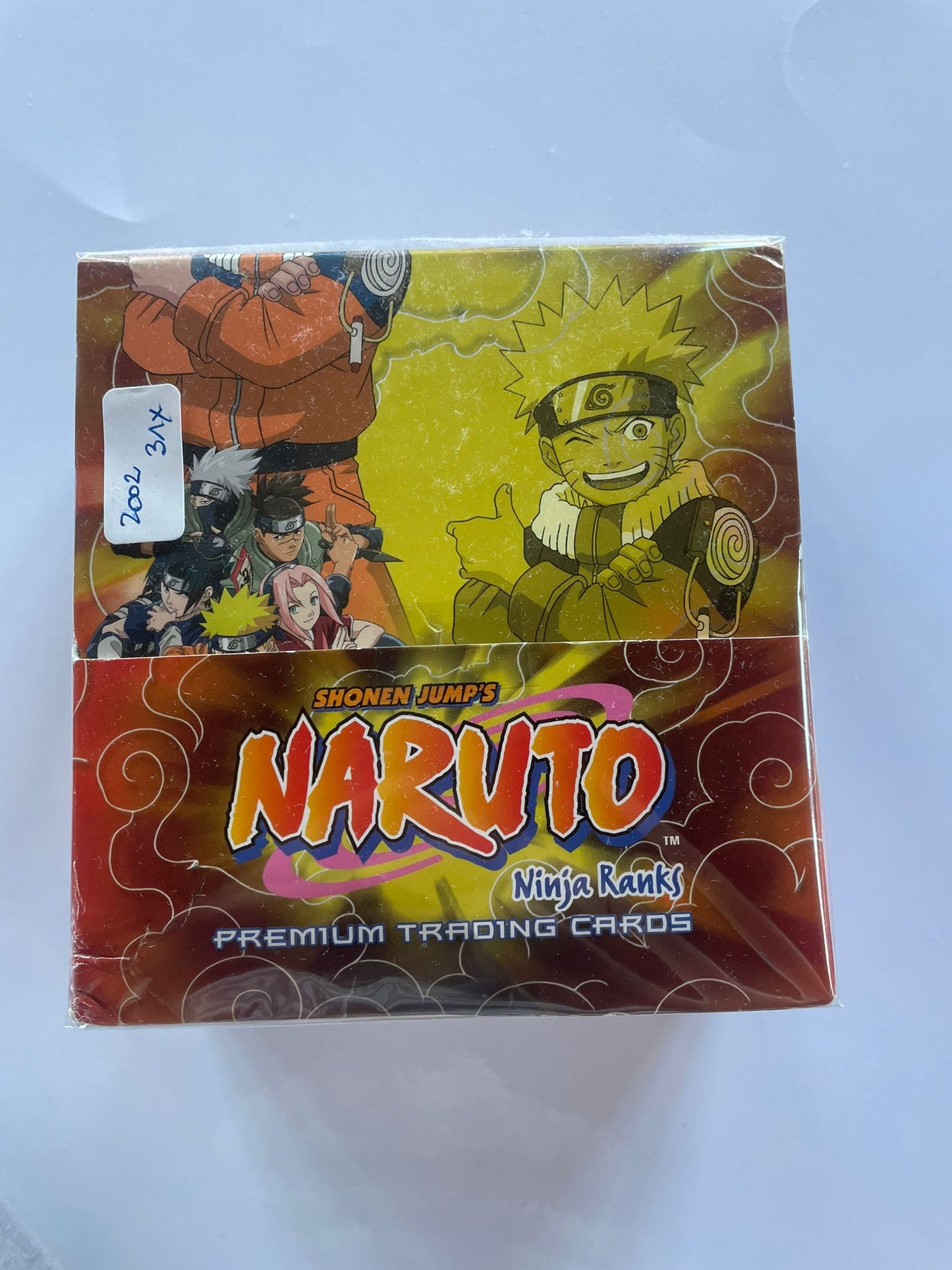 2002 Naruto Ninja Ranks – Shonen Jump Premium Trading Cards – Boîte 31 packs