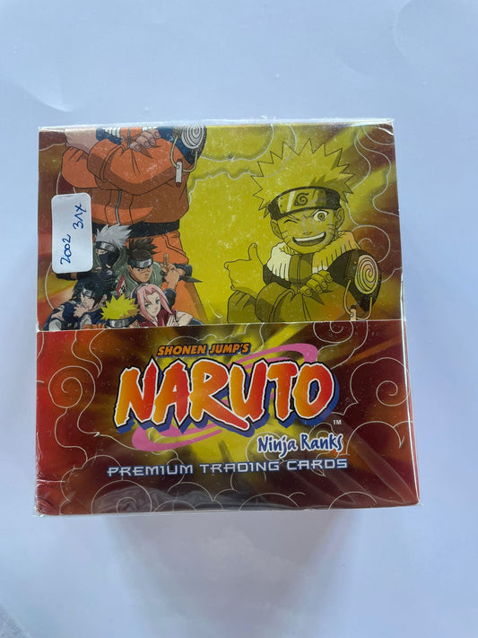 2002 Naruto Ninja Ranks – Shonen Jump Premium Trading Cards – Boîte 31 packs