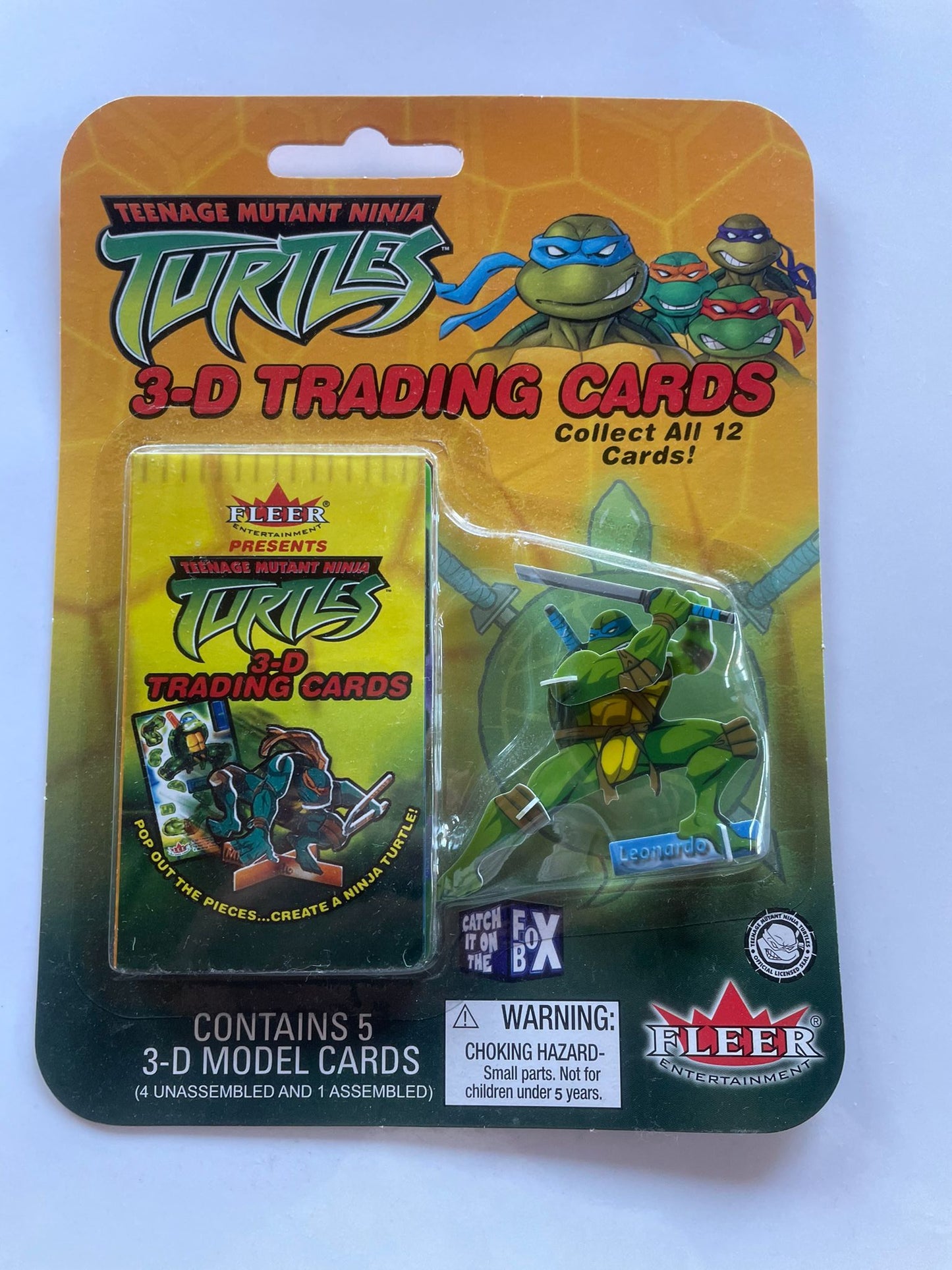 Teenage Mutant Ninja Turtles – 3D Trading Cards