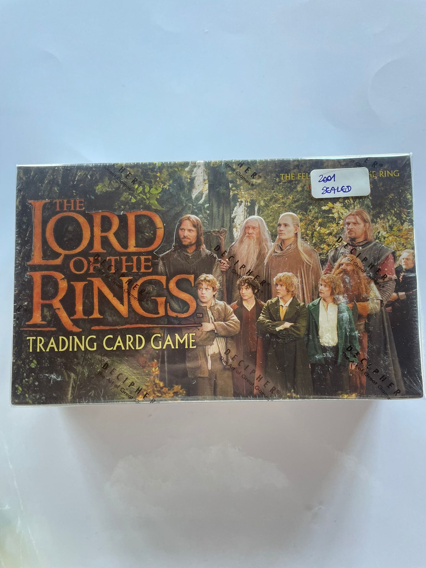 2001 The Lord of the Rings: The Fellowship of the Ring – Trading Cards – Boîte complète scellée