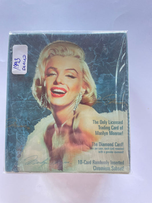 1993 Sealed Marilyn Monroe – Vintage Photo Cards / Collectible Set – Boîte complète scellée