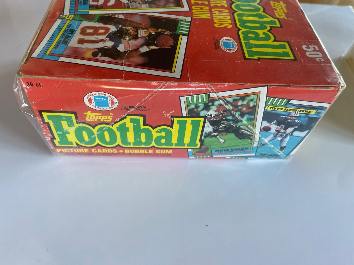 36x Packs Football Picture Cards (1990) – Trading Cards & Bubble Gum Vintage