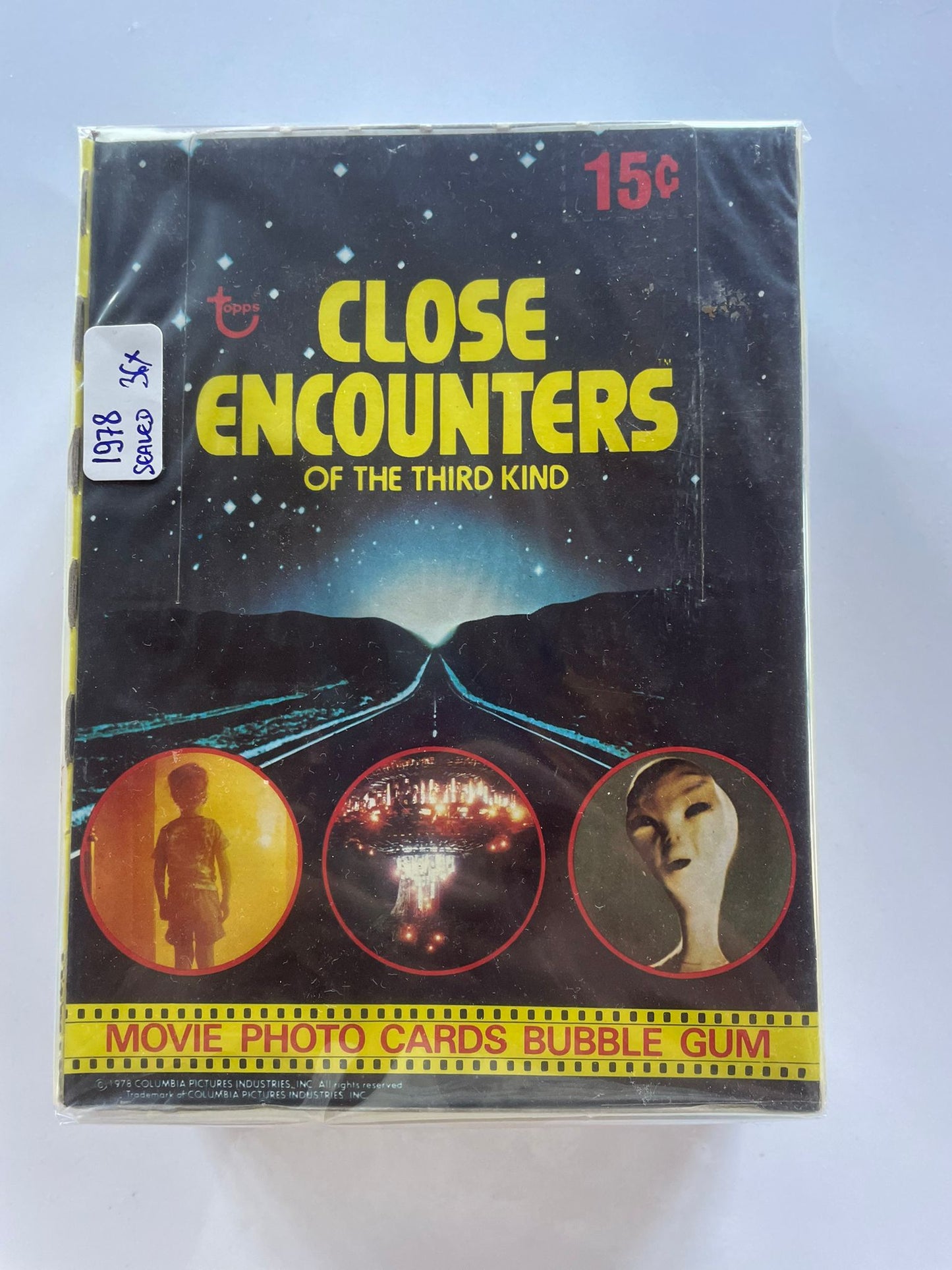 36x Packs Close Encounters of the Third Kind (1978) – Trading Cards & Bubble Gum Vintage Sealed