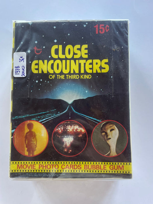 36x Packs Close Encounters of the Third Kind (1978) – Trading Cards & Bubble Gum Vintage Sealed