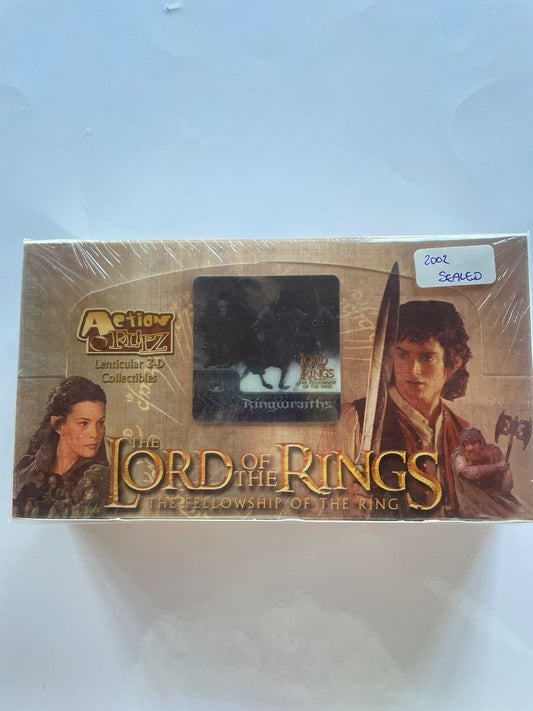 Sealed Pack The Lord of the Rings: The Fellowship of the Ring (2002) – Action Flipz Lenticular 3D Collectible Cards