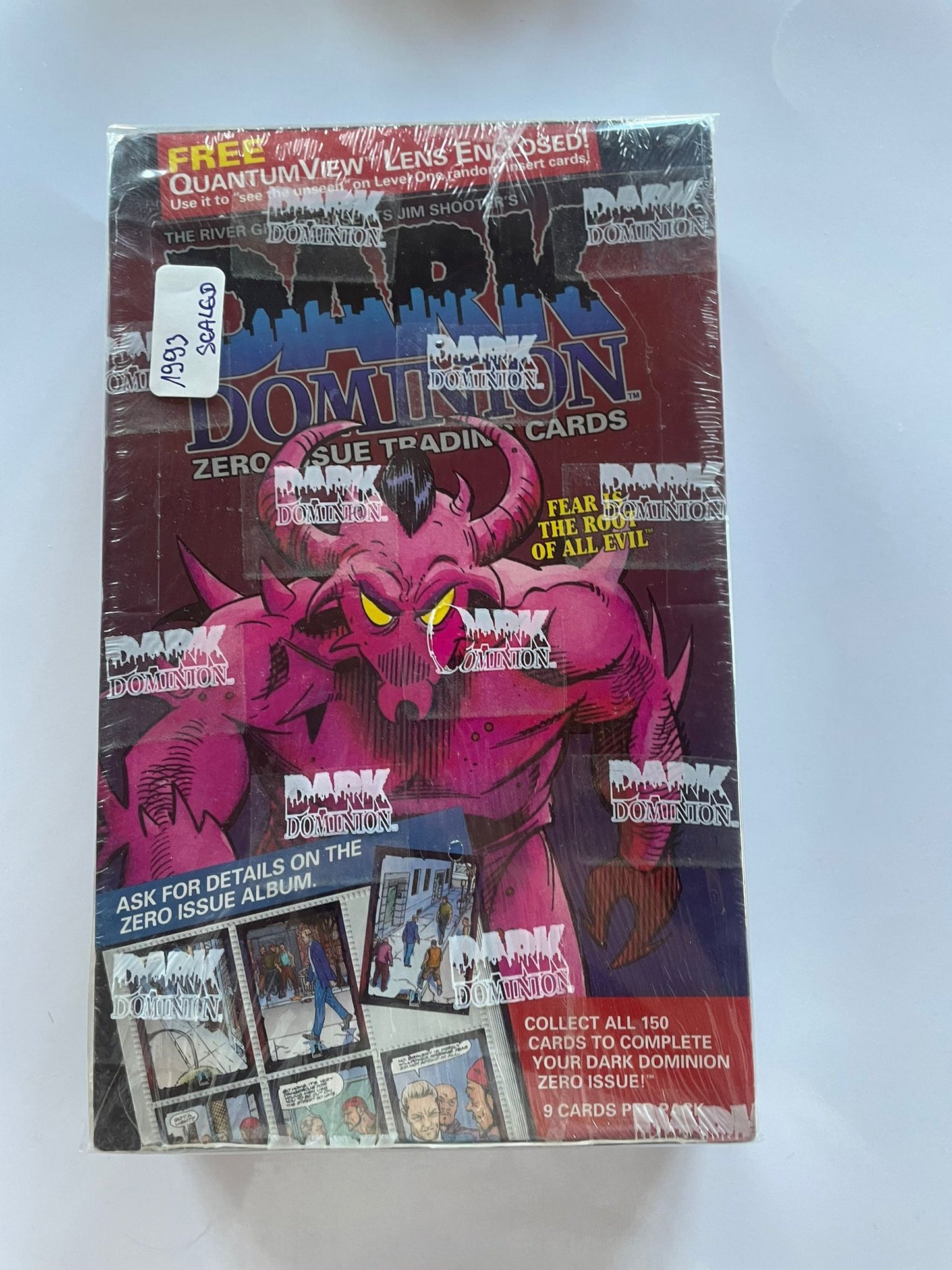 Dark Dominion Zero Issue 1993 – Boîte de 36 Packs Scellés – The River Group Trading Cards