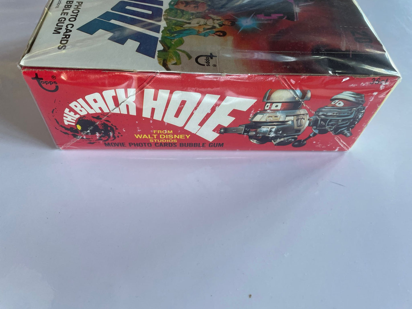 36x Packs Disney – The Black Hole (1979) – Movie Photo Cards & Stickers Bubble Gum Vintage