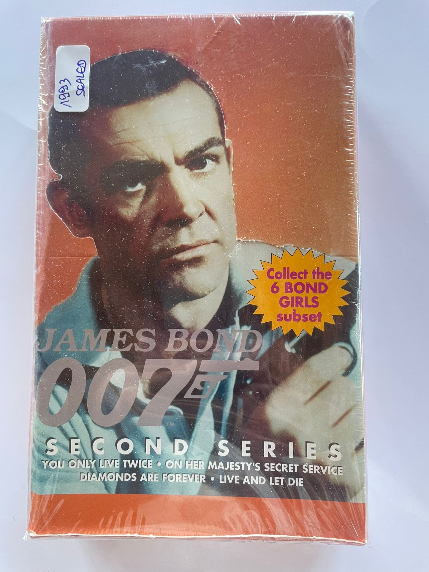 James Bond 007 – Second Series 1993 – Packs Cartes & Stickers Bubble Gum Scellés