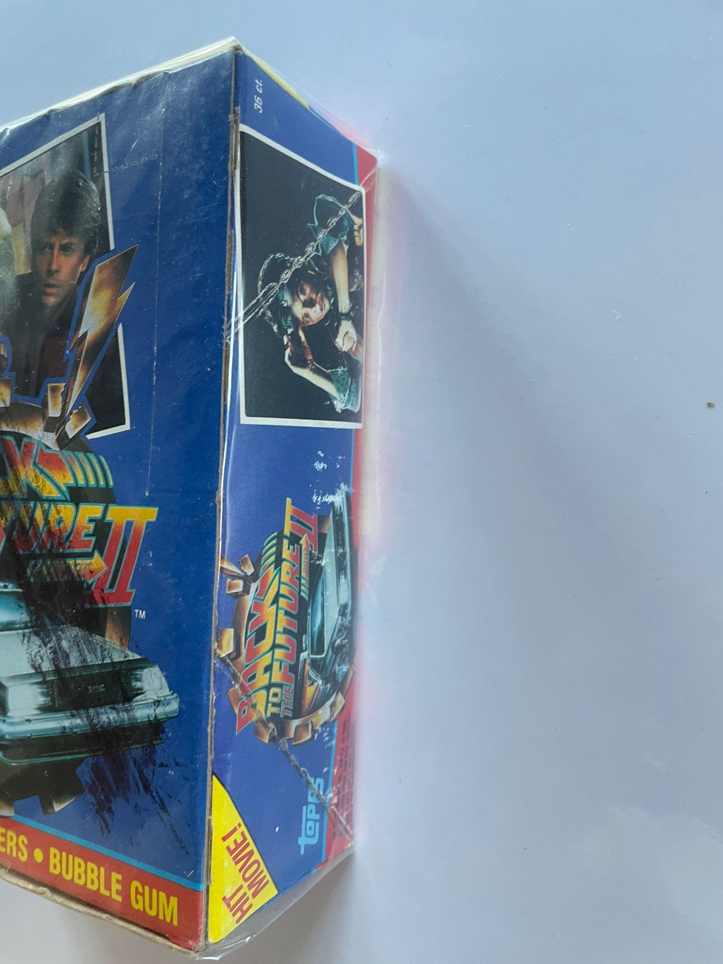 36x Packs Retour vers le futur 2 (Back to the Future II) – Cartes & Stickers Bubble Gum Vintage 1989