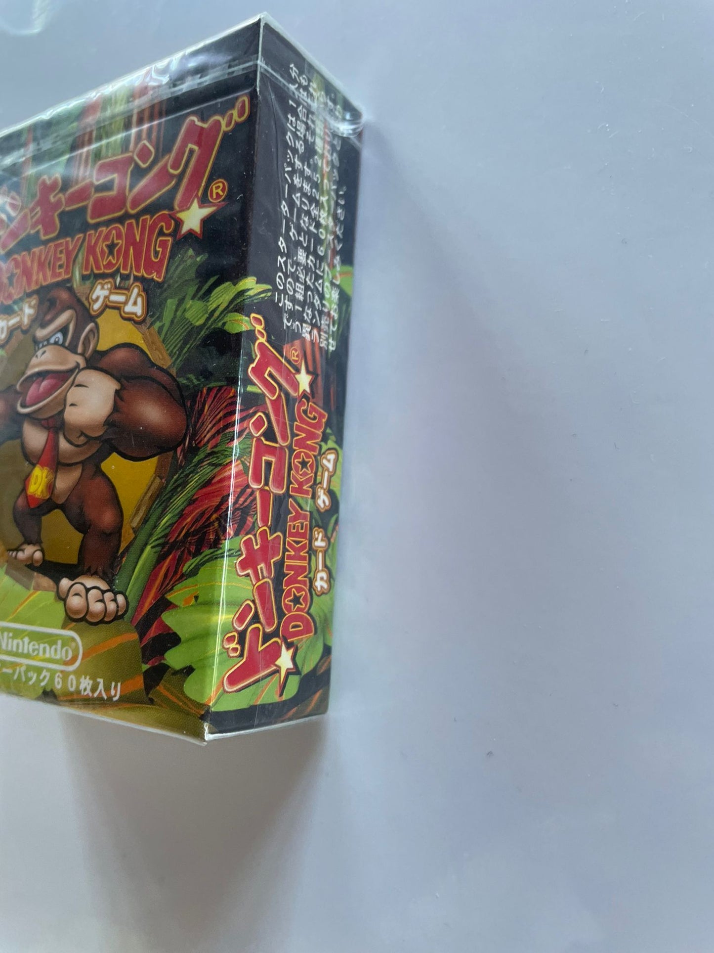 Starter Pack Donkey Kong Nintendo Japon 1999 – Jeu de Cartes Officiel Scellé – Rare Vintage