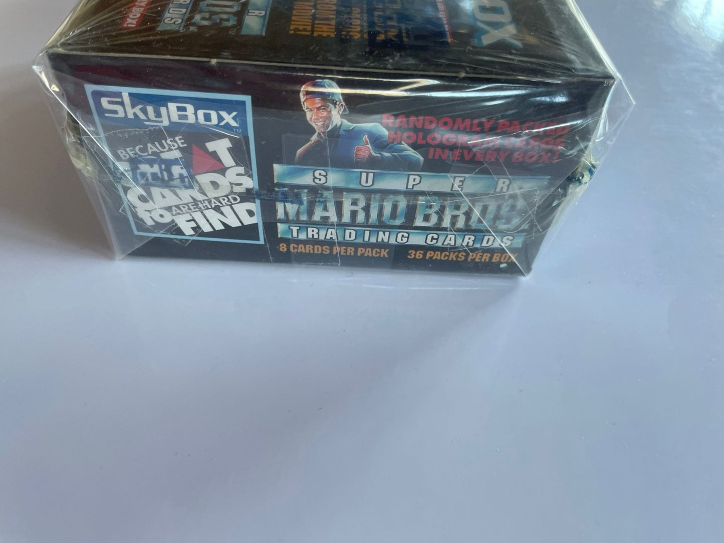 Display scellée 1993 SkyBox Super Mario Bros – Boîte 36 packs – Cartes trading vintage Nintendo