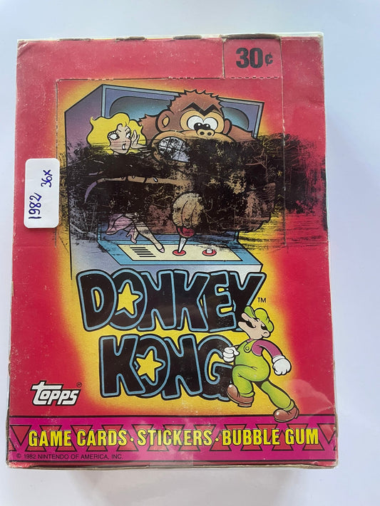 Donkey Kong – Cartes & Stickers Bubble Gum (1982)