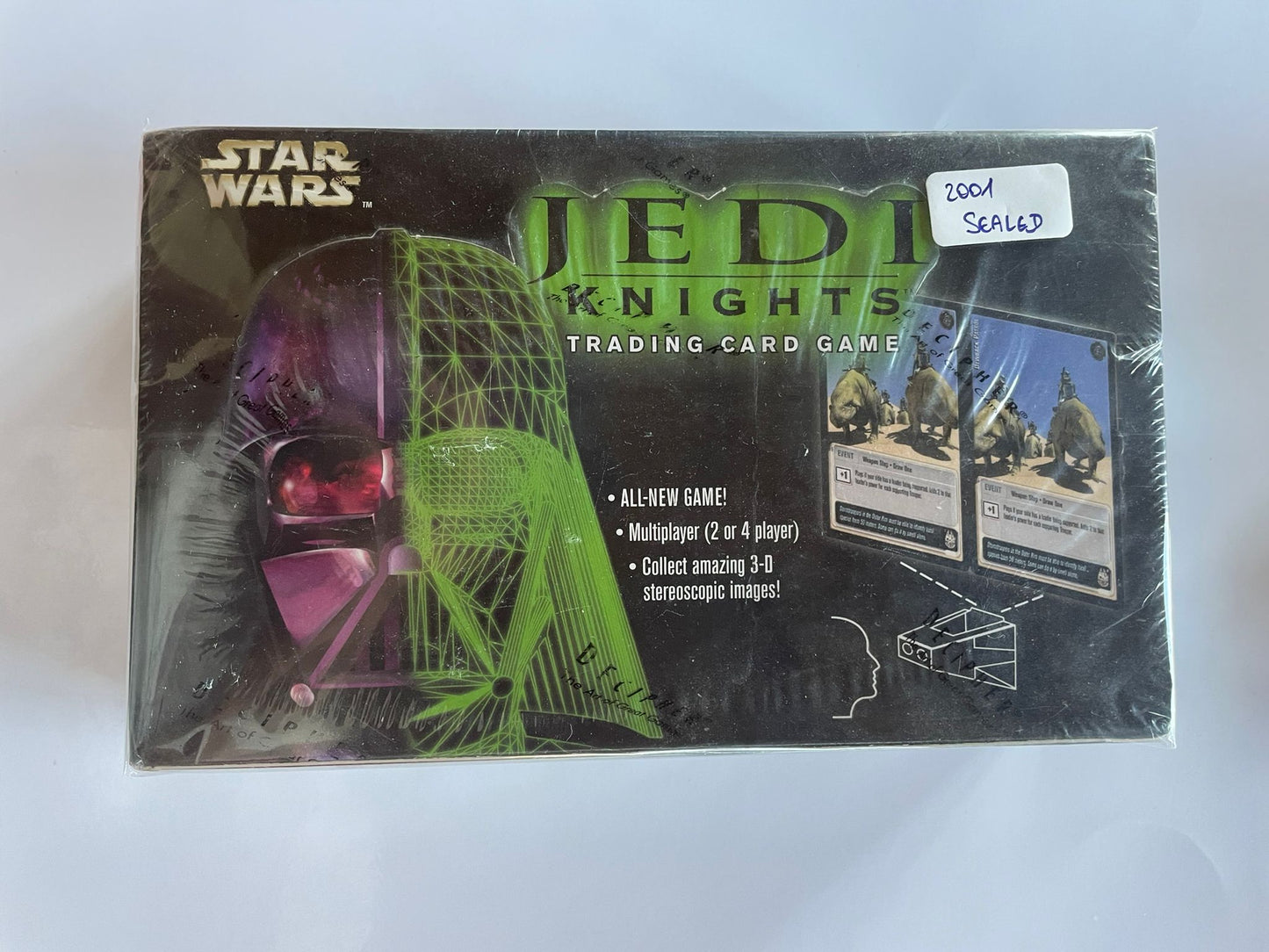 2001 Star Wars Jedi Knights – Édition Limitée – Boîte 36 Boosters Cartes à Collectionner (TCG)