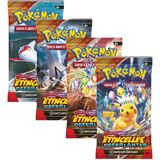 Art Set Complet Pokémon – Booster Étincelle Déferlante – Édition Française, Neuf & Scellé