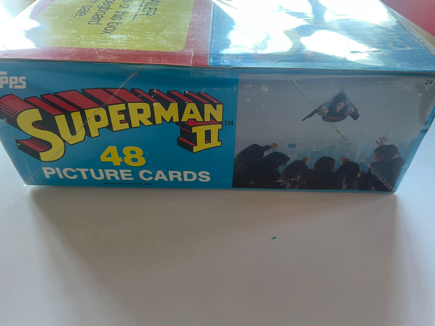 Superman II 1981 Trading Cards – paquet de 48 carte